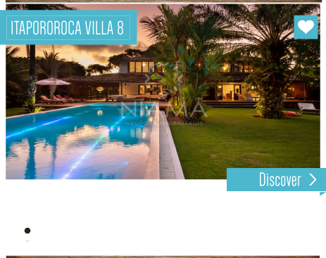 rent a beach villa in the condominium itapororoca trancoso